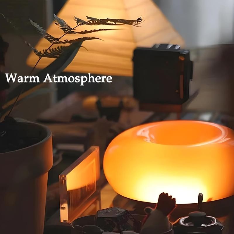 Donut Lamp, Rechargeable Suitable for Bedside/Desk/Wall, Aesthetic Decor & Gift gallery