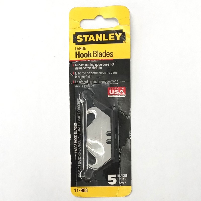 Stanley Large Hook Blades 5pk 11-983 gallery