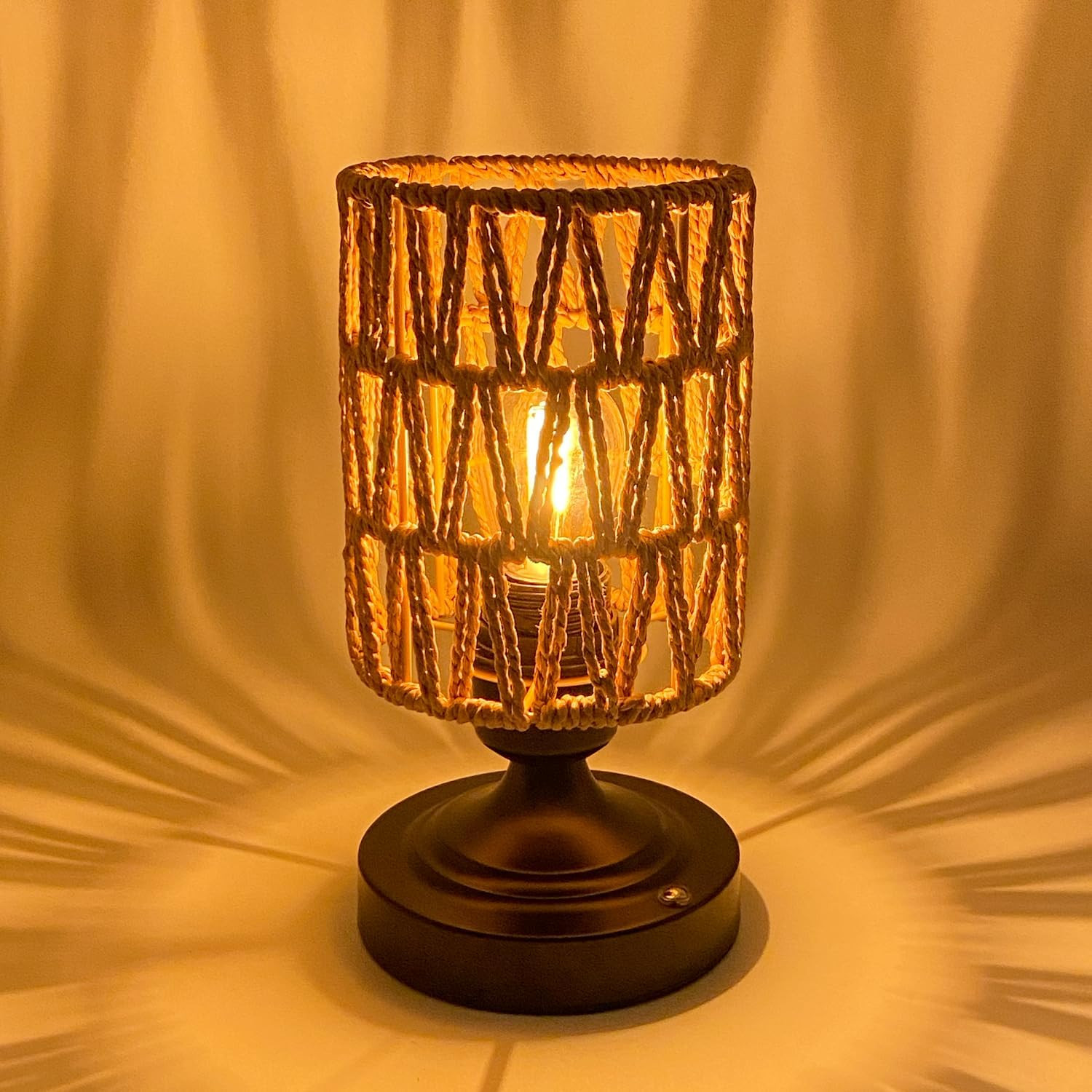 Cordless Rechargeable Table Lamps Night Light Desk Lamp, Battery Operated Farmho gallery