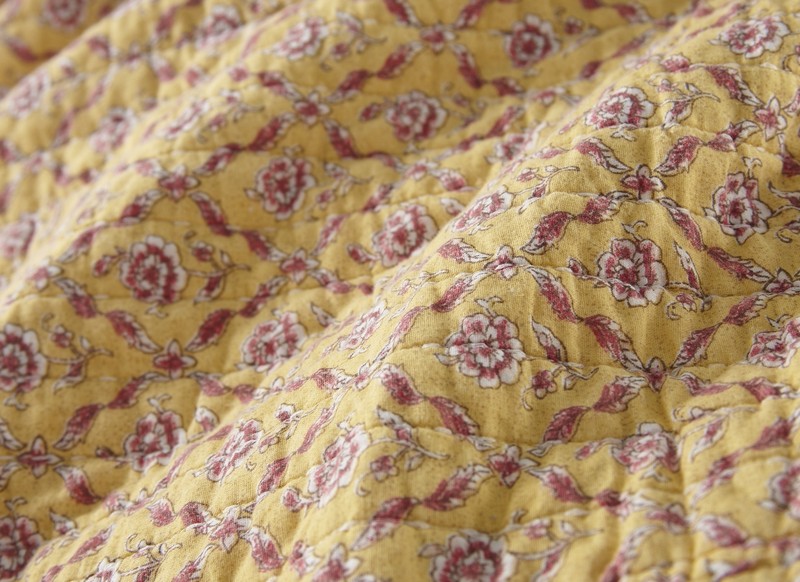 Delaney Floral Patchwork Pre-Washed Cotton Quilt Set - Daybed Coverlet - Throw gallery