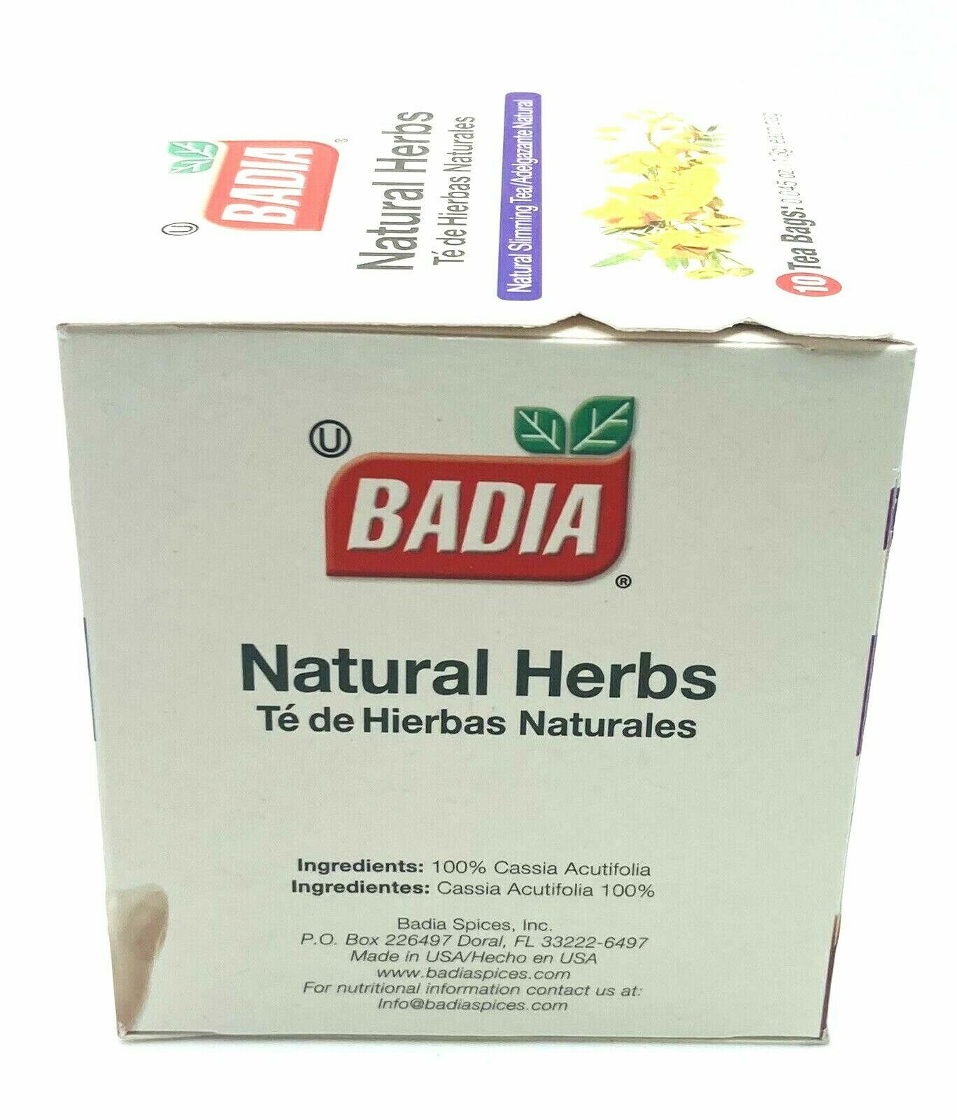 Badia Natural Herbal Tea Blend Caffeine Free 10 Tea Bags Box of 10 Bags gallery