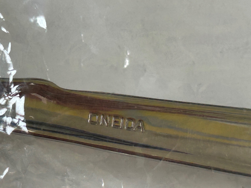 Oneida Community ERA Casserole Spoon 2836SCAA 8 1/2" Stainless NOS NWT Rare HTF gallery