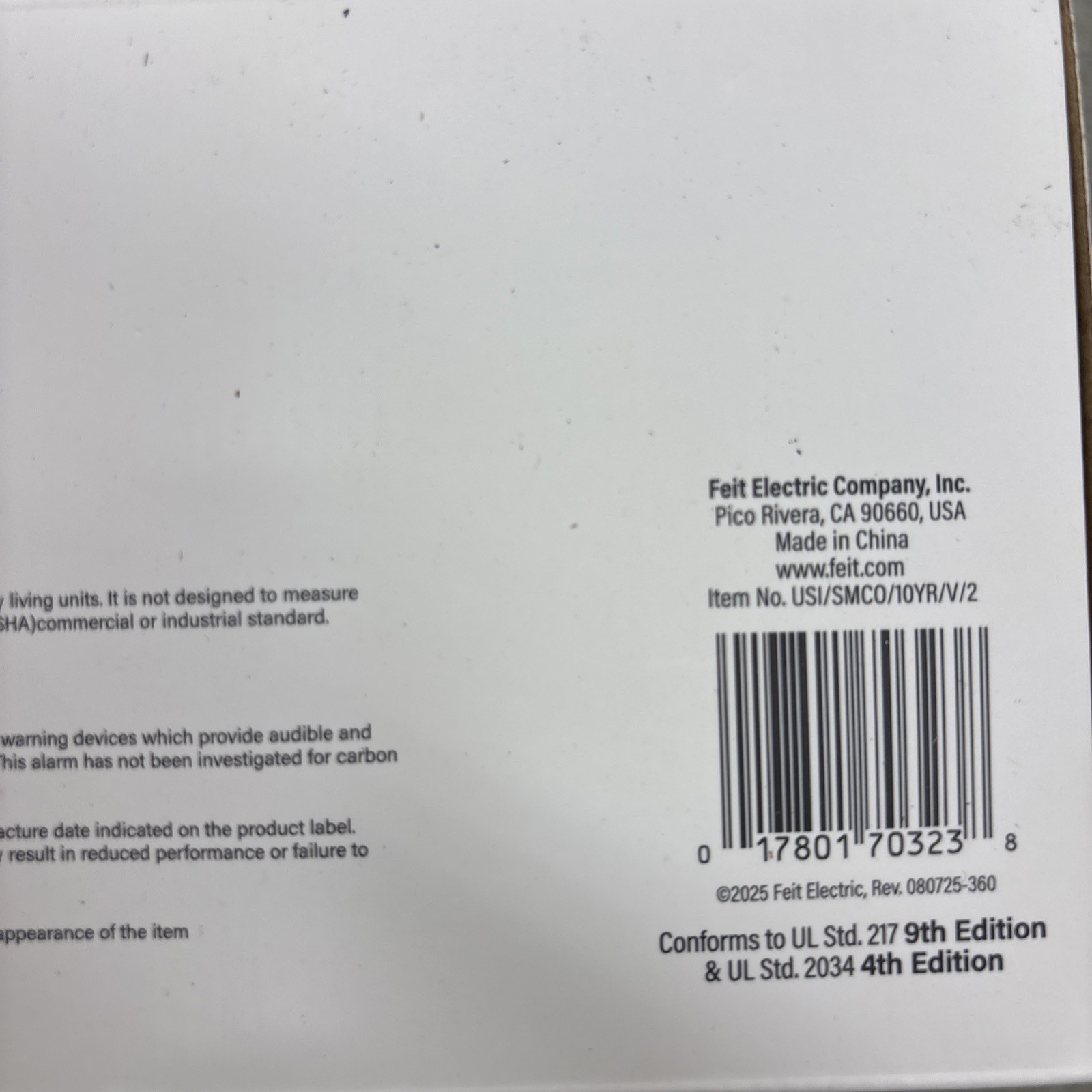 USI 2-Pack 10-Year Battery Combination Smoke and Carbon Monoxide Detector. New gallery