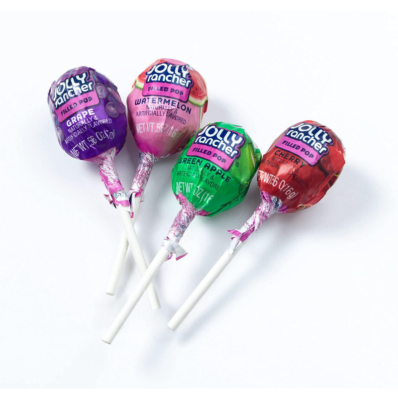 Filled Pops Assorted Fruit Flavored Candy Box, 56 Oz (100 Pieces) gallery