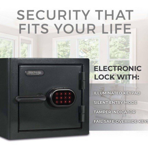Sanctuary Diamond 92 cu ft Fireproof Waterproof Safe Electronic Lock Dark Gray gallery