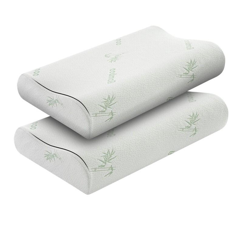 2 Pack Memory Foam Pillow Sleeping Contour Pillows Neck Support Orthopedic gallery