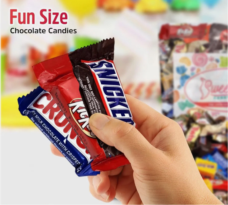 Fun Size Assorted Chocolate Bulk Mix Variety Pack - 2 Lb /3 Lb /4 Lb /5 Lb /6 Lb gallery