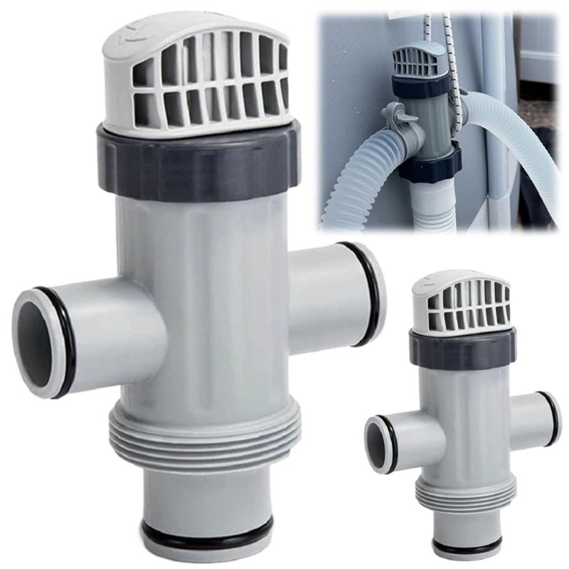 Pool Pump Plunger Valved Set Adjustable Hose Adapter For 26301T 26323CA 26331CA gallery