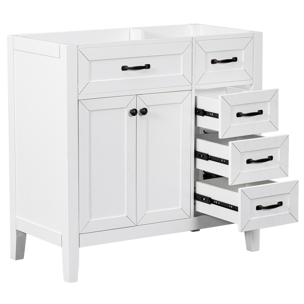 Bathroom Vanity Without Sink Cabinet Base Only Bathroom Cabinet W Drawers