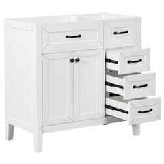 Bathroom Vanity Without Sink Cabinet Base Only Bathroom Cabinet W Drawers