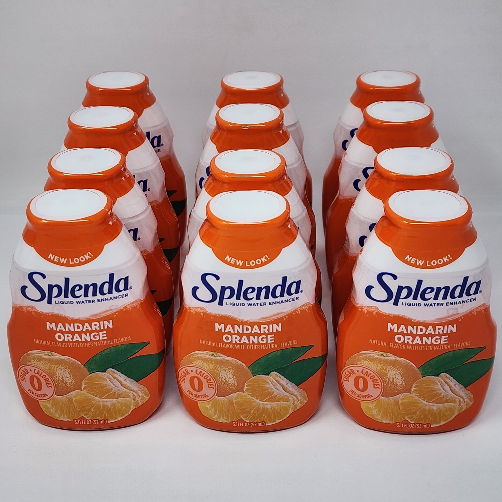 Splenda Liquid Water Enhancer Mandarin Orange 3.1 fl oz (12 Pack) Exp 07/11/2026 gallery