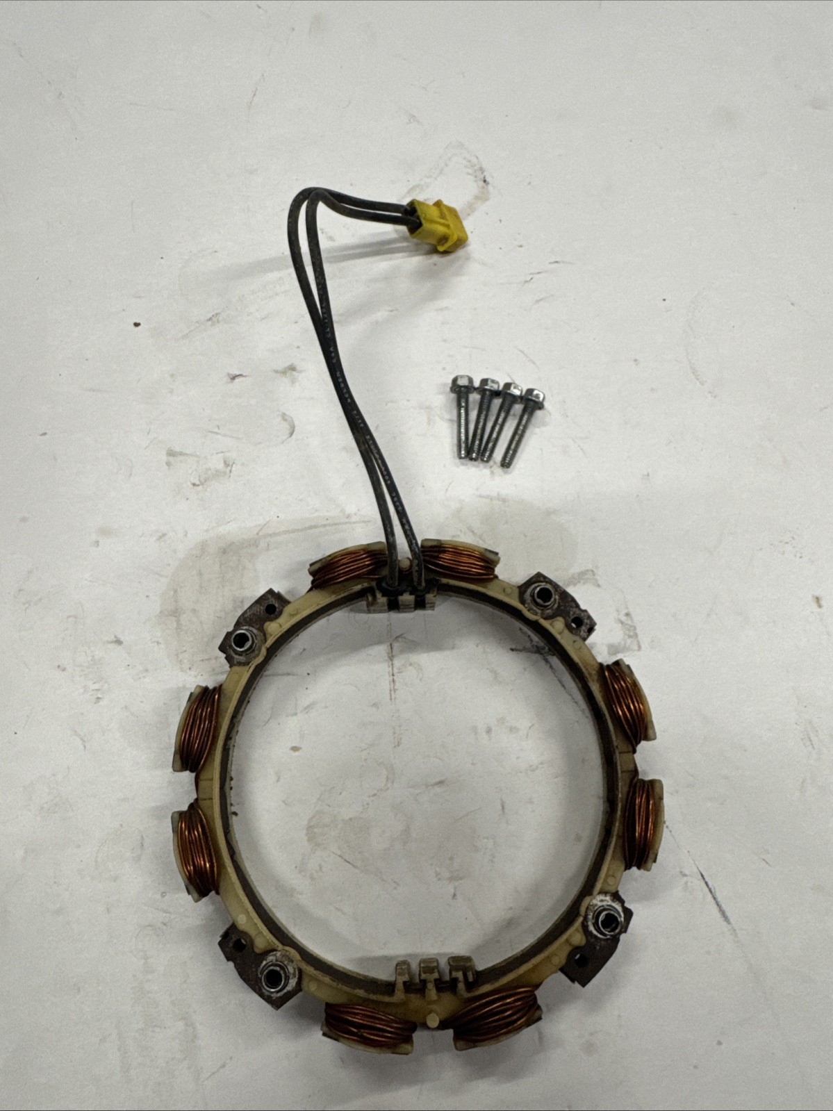 OEM Briggs & Stratton Stator Alternator 592830 696458 & Bolts gallery