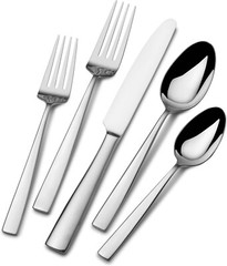 Mikasa EVERETT Flatware Replacement Singles – 18/10 Stainless Steel, HIGH GLOSS