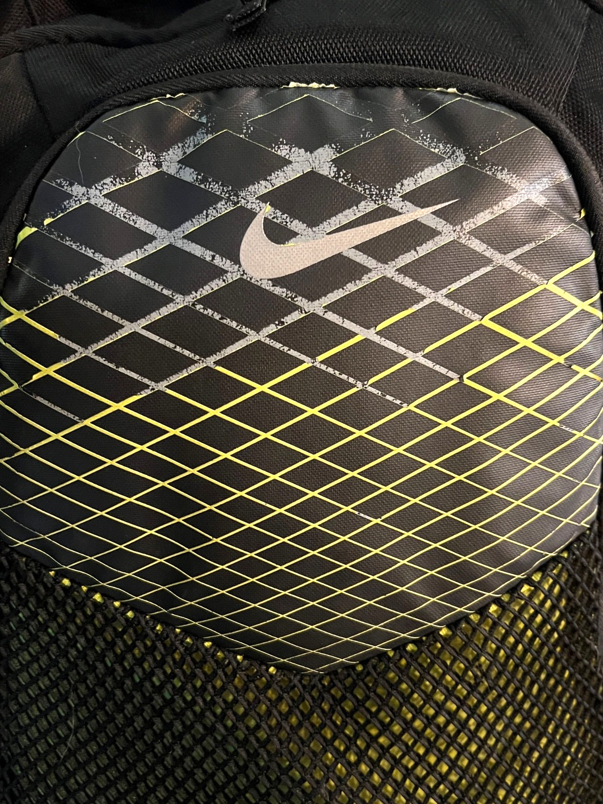 Nike Backpack Max Air Black & Yellow 2