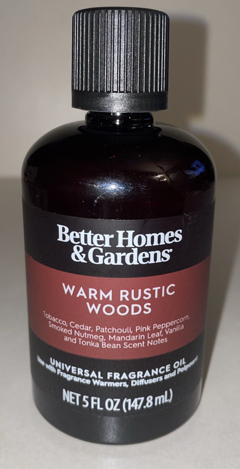 Better Homes & Gardens WARM RUSTIC WOODS Universal Fragrance Oil 5 Oz gallery