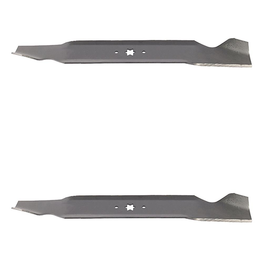 (2) Pack of Interchangeable Mower Blades 21-3/16" Fits Various Makes 942-04312 gallery