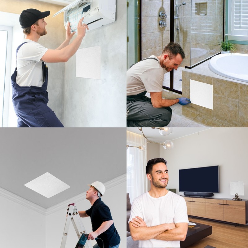 Morvat 12x12 Adjustable Spring Access Panel for Drywall & Ceiling gallery
