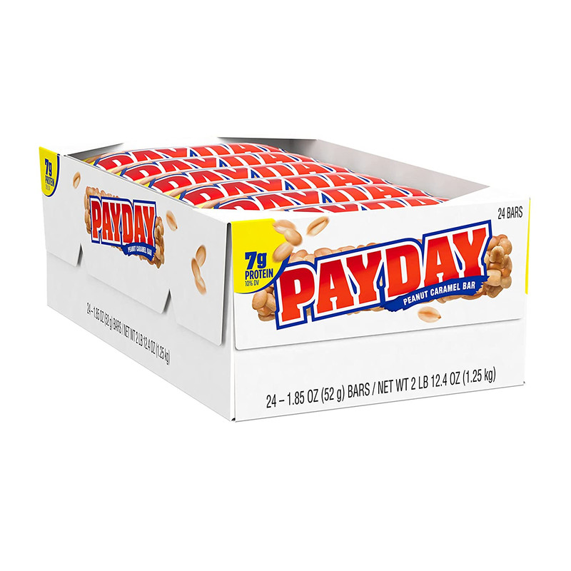 PAYDAY Peanut Caramel Candy Bars, 1.85 Oz (24 Count) gallery