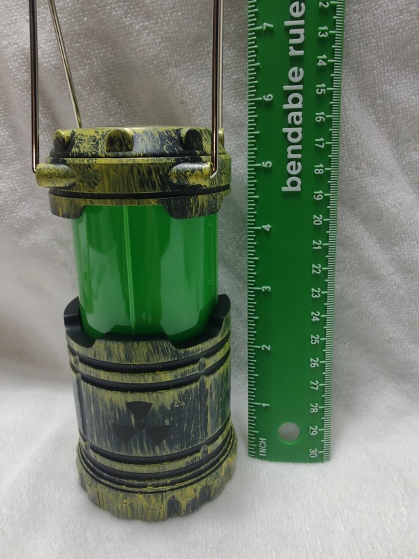New Miniature Nuclear Reactor Lantern - Resin - Night light / Green Lamp gallery