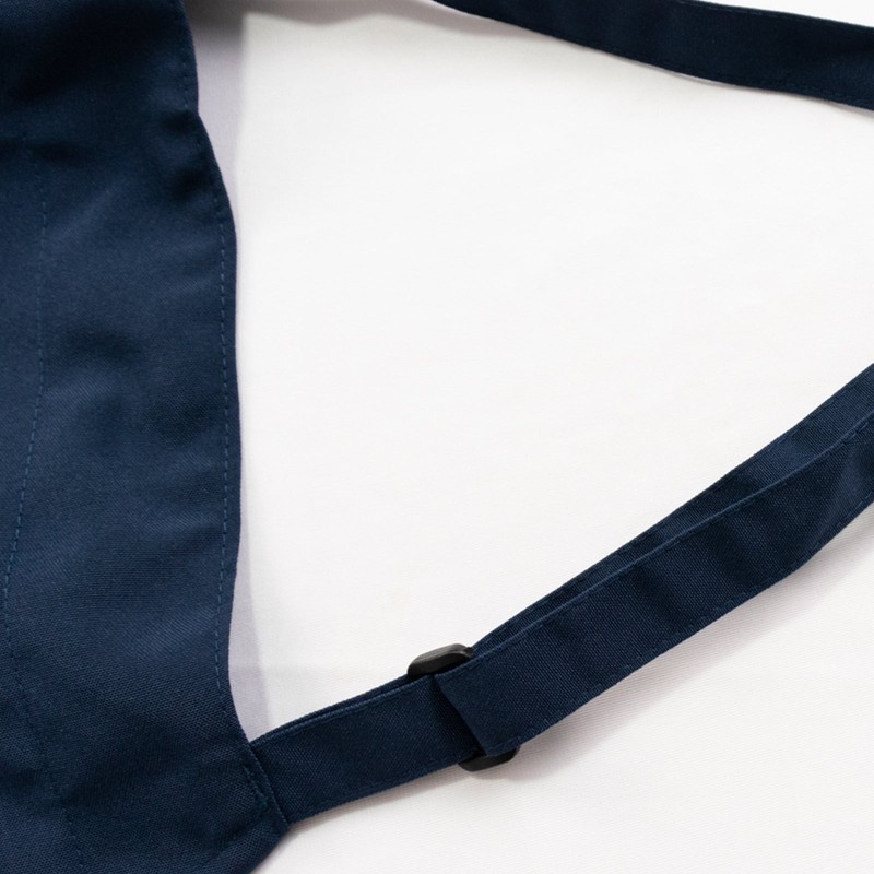 NAVY BLUE Premium Polyester Kitchen Chef Apron with Adjustable Neck and Long gallery