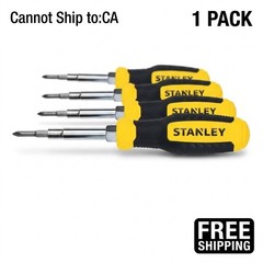 6-in-1 Multi-Bit Screwdriver