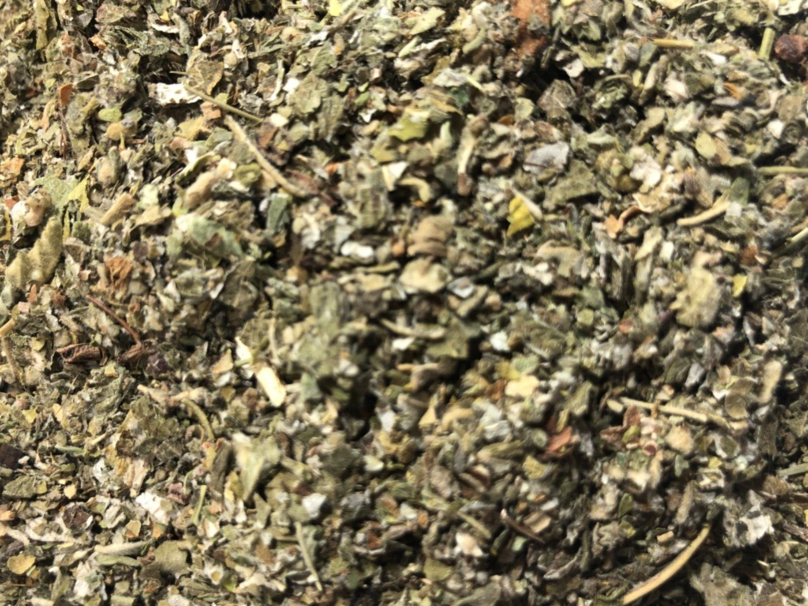 Damiana + Mullein + Marshmallow + Raspberry Leaf Organic Herb Tea Mix 1/2 pound gallery