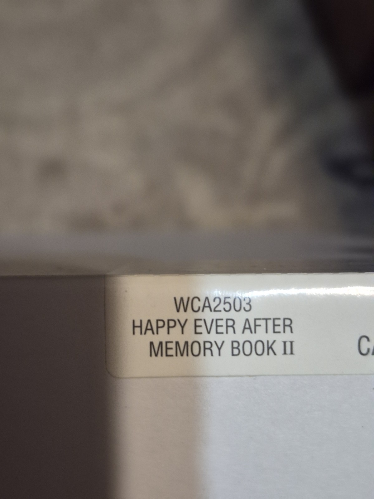 Hallmark Wedding Happily Ever After Memory Book Quilted Diamond Pattern Pearls gallery