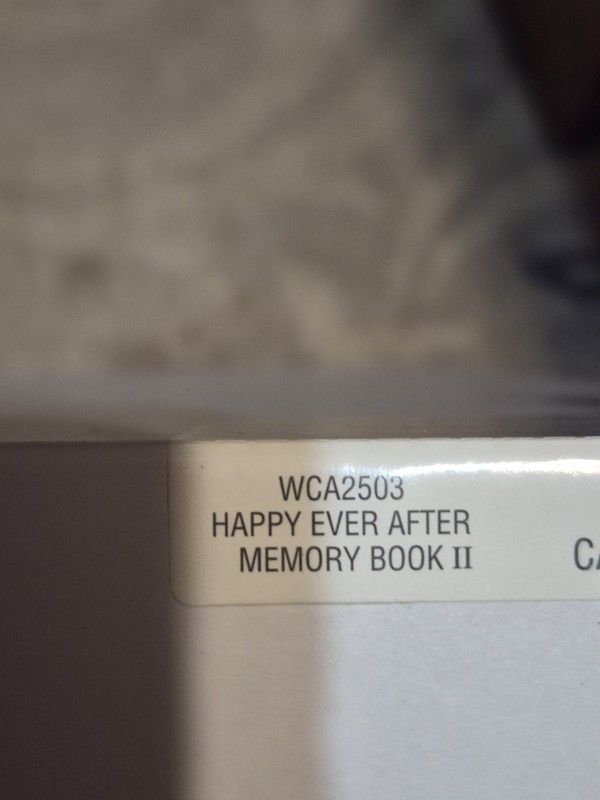 Hallmark Wedding Happily Ever After Memory Book Quilted Diamond Pattern Pearls gallery