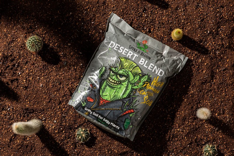 High Drainage Cactus Soil Potting Mix with Mycorrhizal Fungi - 8 Pounds / 4 Q... gallery