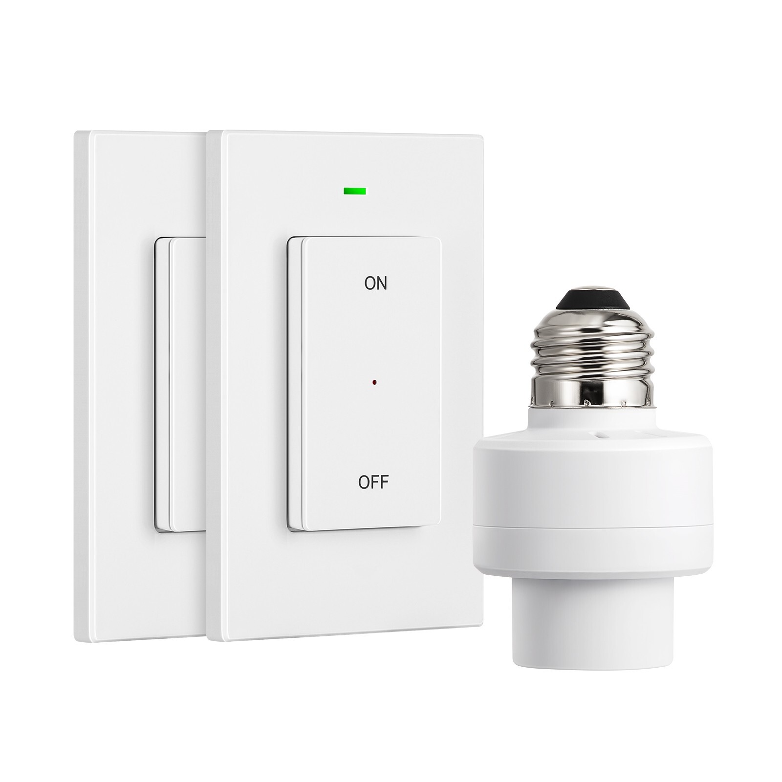 DEWENWILS Remote Control Light Bulb Socket E26 E27 Base, Wireless Light Switch gallery