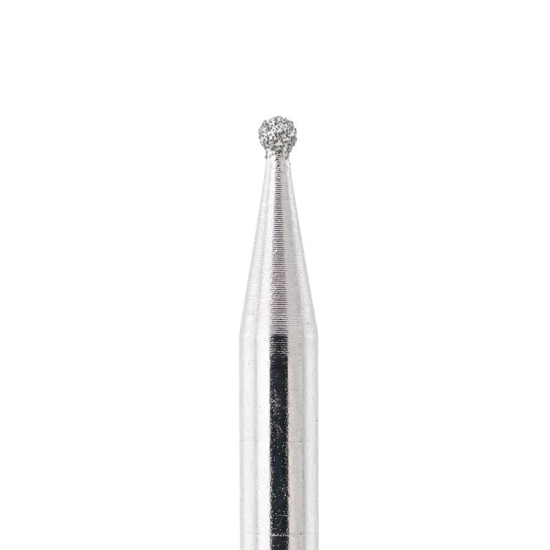 1-3mm Diamond Drill Bits Grinding Carving Ball Set for Dremel Tool 3/32" Shank gallery