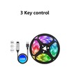5V USB LED Strip Lights TV Back Light 5050 RGB Color Changing with 24Key Remote gallery