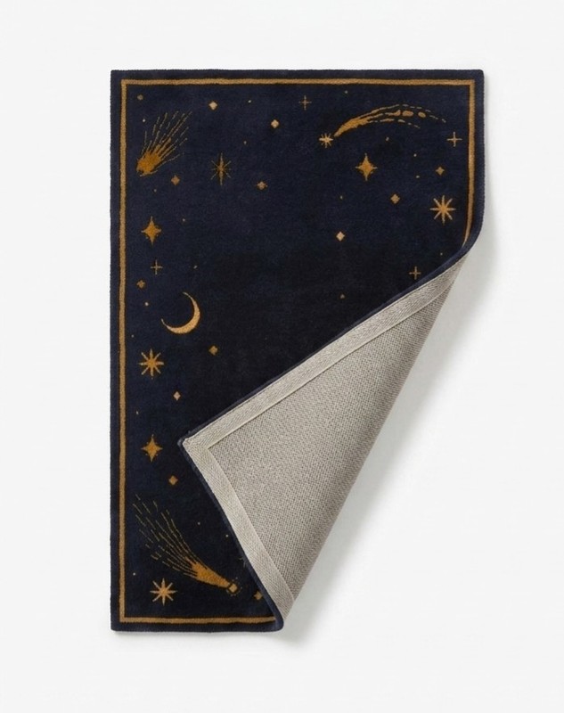 Modern Celestial Hand Tufted Rug | Premium Wool Area Carpet | Luxury Floor Rug gallery