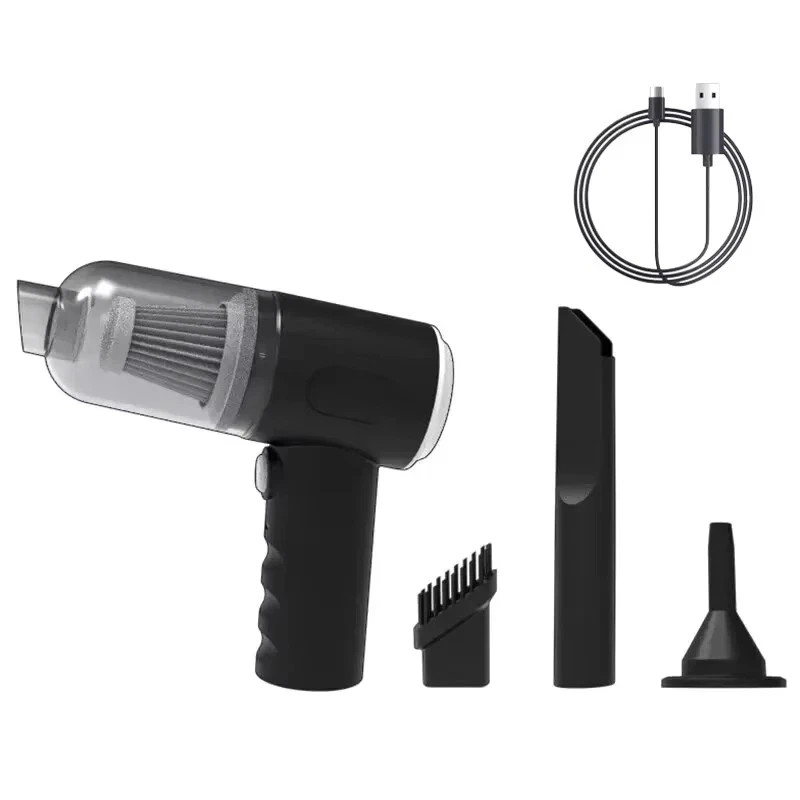 9000Pa Wireless Car Vacuum Cleaner USB Charging 1200mAh Portable Cleaning Applia gallery