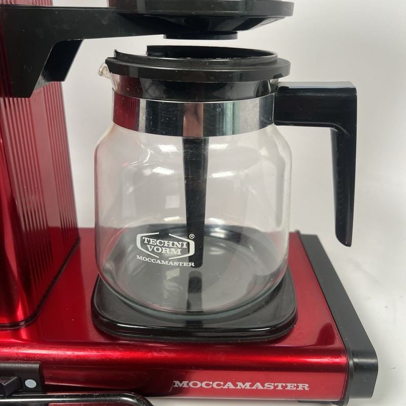 Technivorm Moccamaster KBGV59617 Candy Apple Red Coffee Maker CRACKED WATER TANK gallery