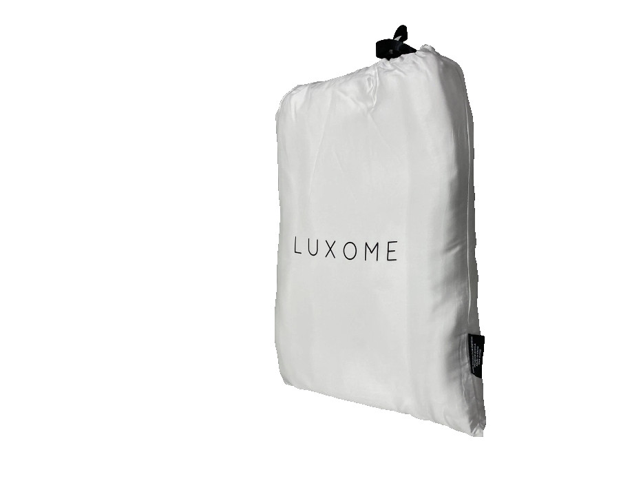 LUXOME Luxury Sheet Set | 100% Rayon (Viscose) from Bamboo King Size - Stone gallery