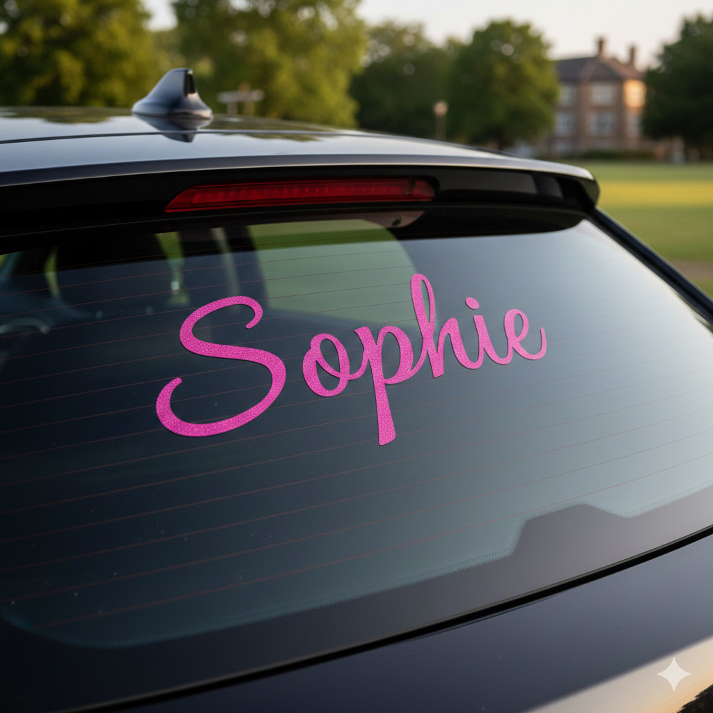 Custom Name Vinyl Decal – Personalized Sticker for Wall, Laptop, Car gallery