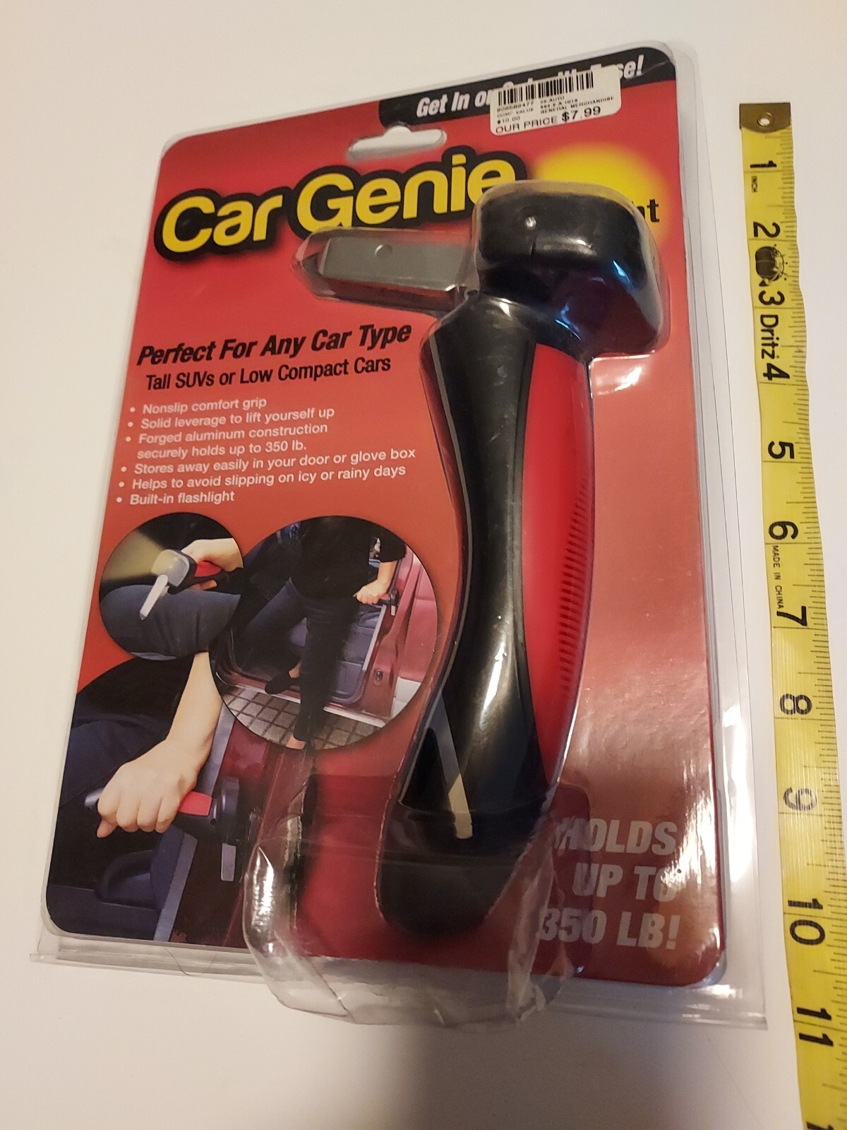 Car Genie Standing Aid with Flashlight Helps you stand up holds 350 pounds gallery