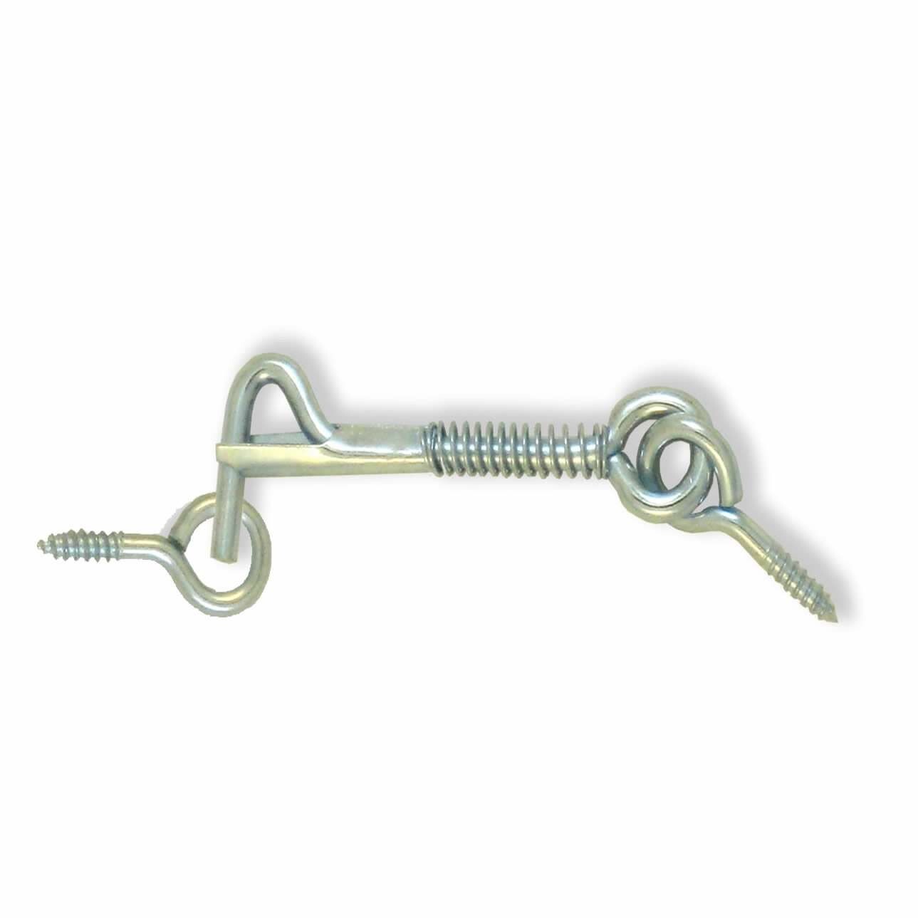 Safety Hook & Eye Latch, Zinc, 2 1/2 Inch 5 pack ALDABA o GANCHO con Cerrojo gallery