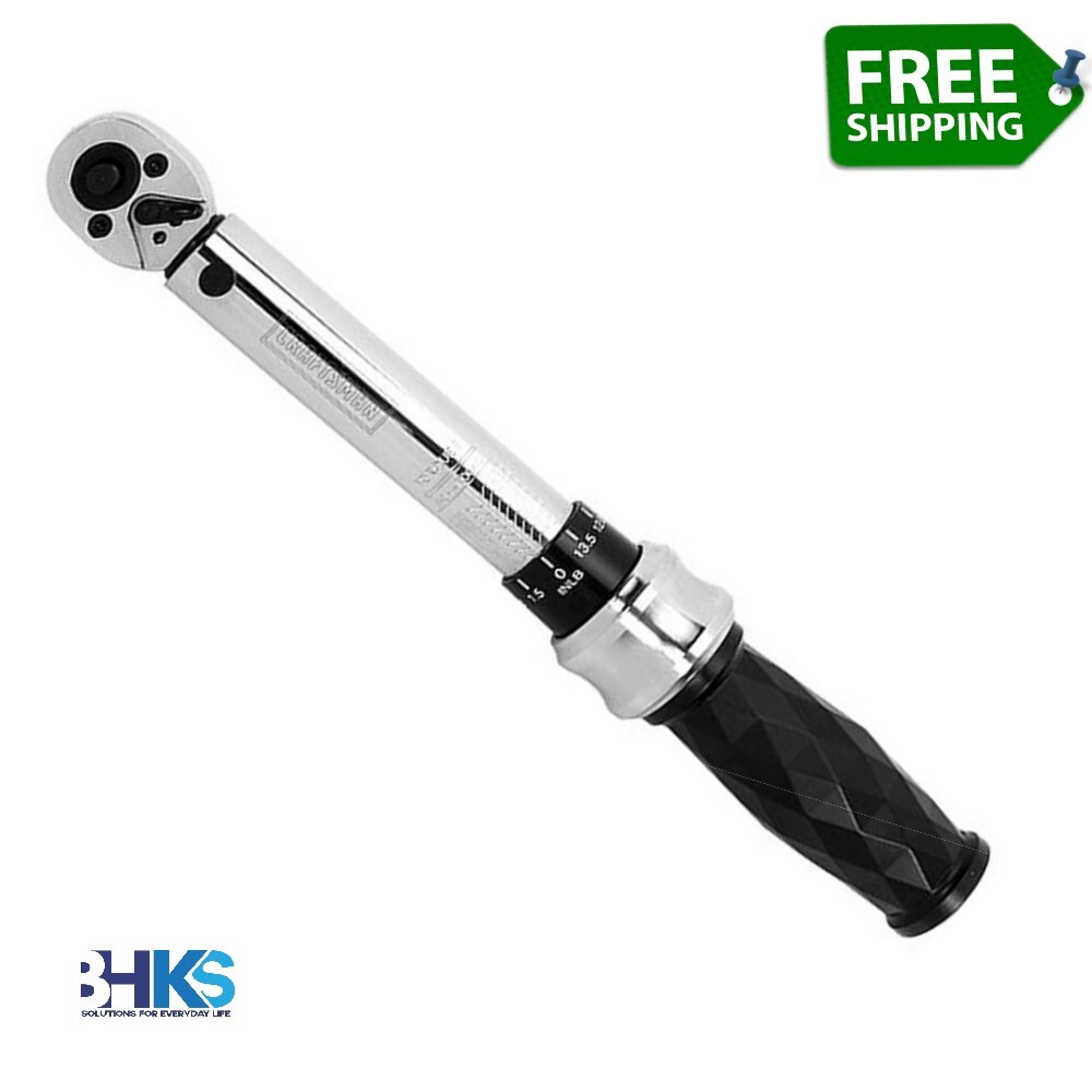 NEW Craftsman 3/8 Drive Micro-Clicker Torque Wrench 25-250 IN-LB Soft Grip gallery