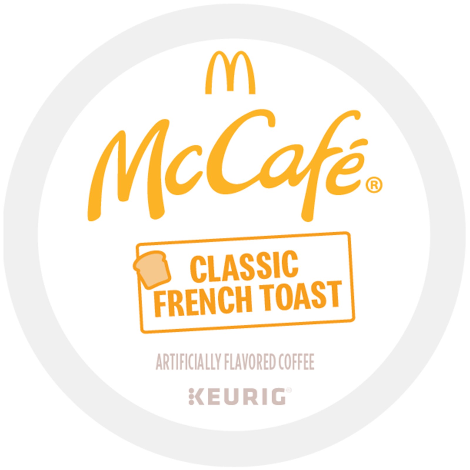 McCafe Classic French Toast Coffee, Keurig Single Serve K-Cup Pods, 24 Count gallery