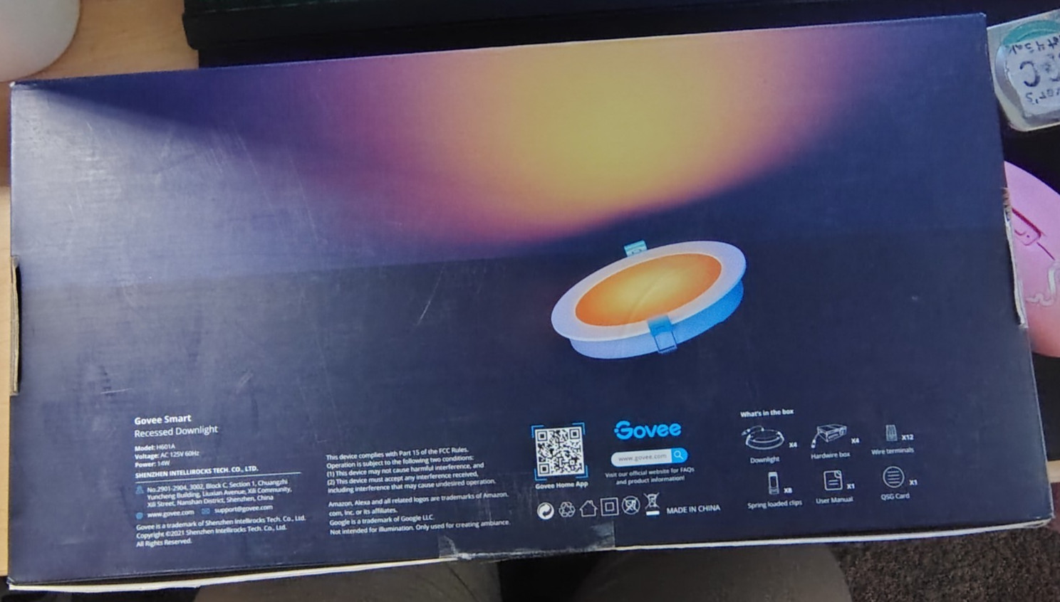 NOB Govee Smart Recessed Lighting 6 Inch, Wi-Fi Bluetooth RGBWW LED H601A gallery