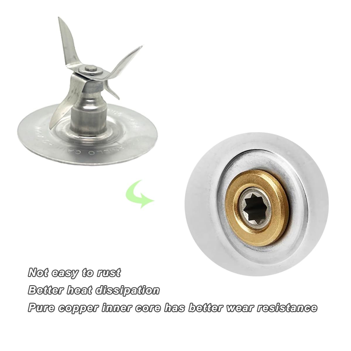 for Oster Blender Replacement Parts Kit - Ice Crusher Blade with Jar Black gallery