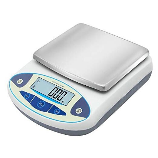 Lab Scale 5000gxHigh Precision 5000g, WITHOUT calibration weights 0.01g gallery