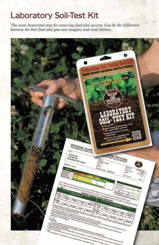 Laboratory Soil Test Kit, Ensures the Most Successful Deer Plot Possible, Profe gallery