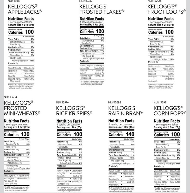 Kellogg's Cold Breakfast Cereal,Kid Snacks, Variety Pack (24 Boxes) gallery