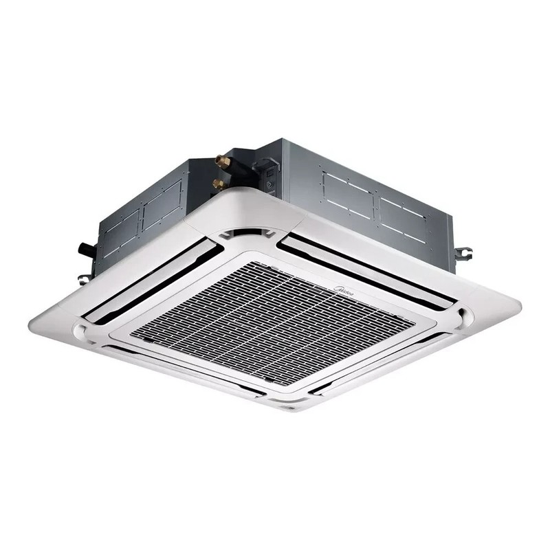 24000 BTU Dual Zone Ductless Mini Split AC - Heat Pump: 12000x2 Ceiling Cassette gallery