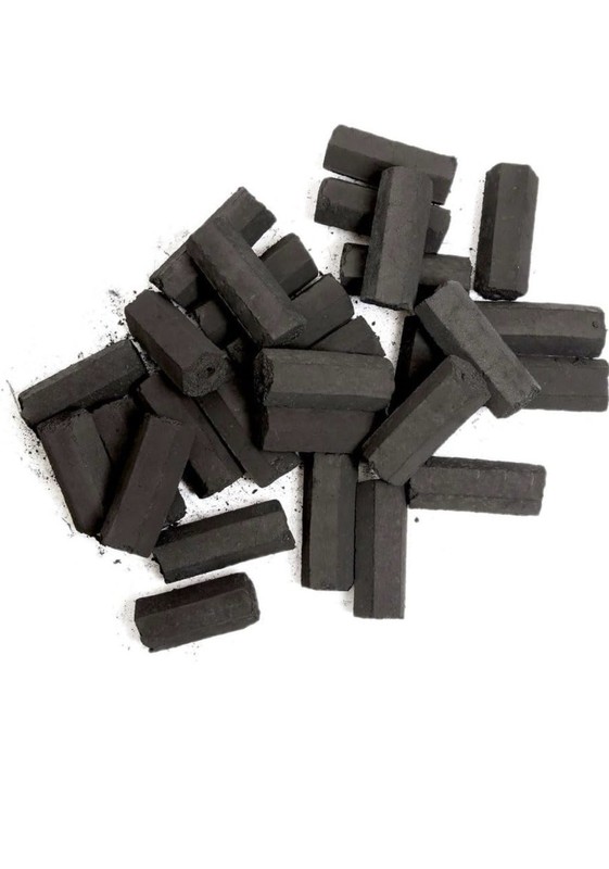 22 pounds Box ABU SHANAB COCONUT SHELL CHARCOAL - Hexagonal Style gallery