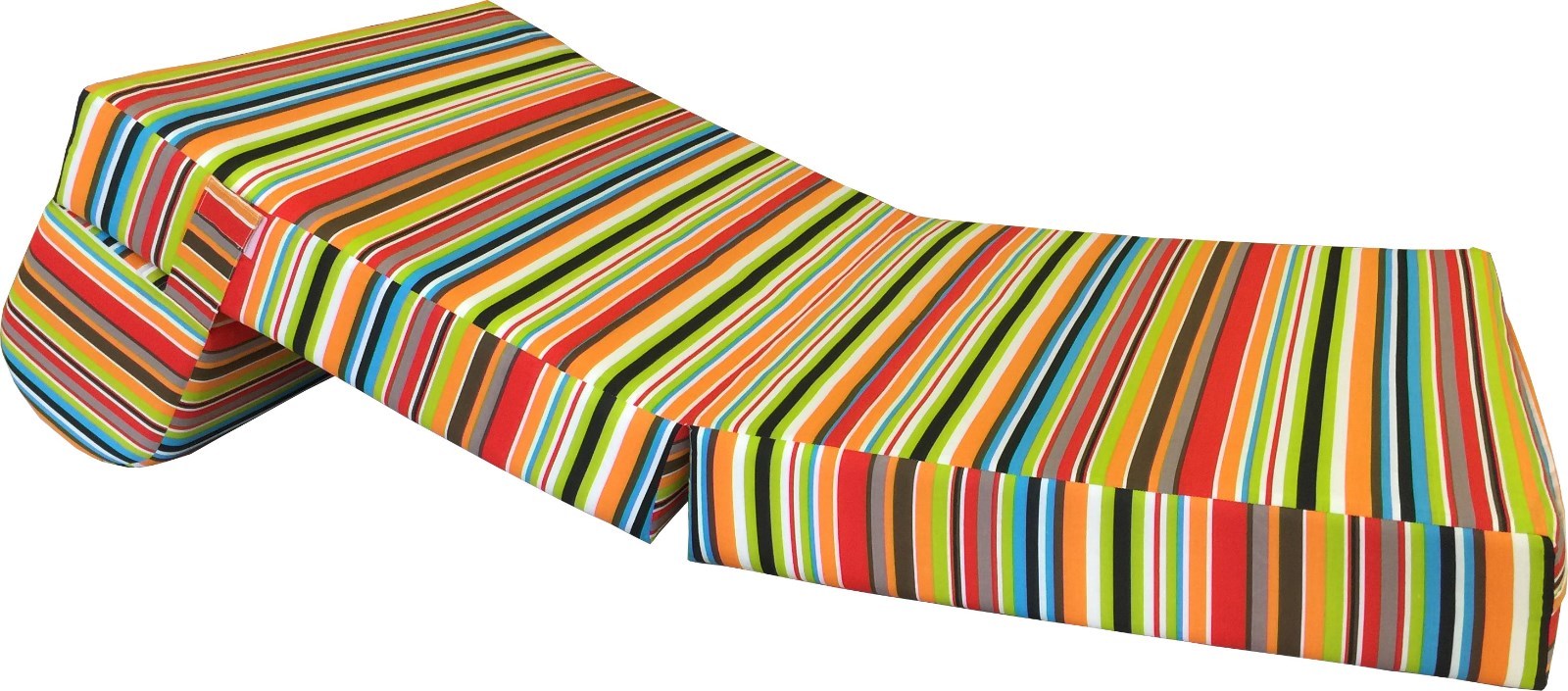 Multi Colors 6x32x70 Sleeper Chair Folding Foam Bed, Guest Beds Density 1.8 lbs gallery