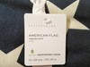 Pottery Barn American Flag Tablecloth 70" x 126" NWT Cotton/Linen July 4th gallery